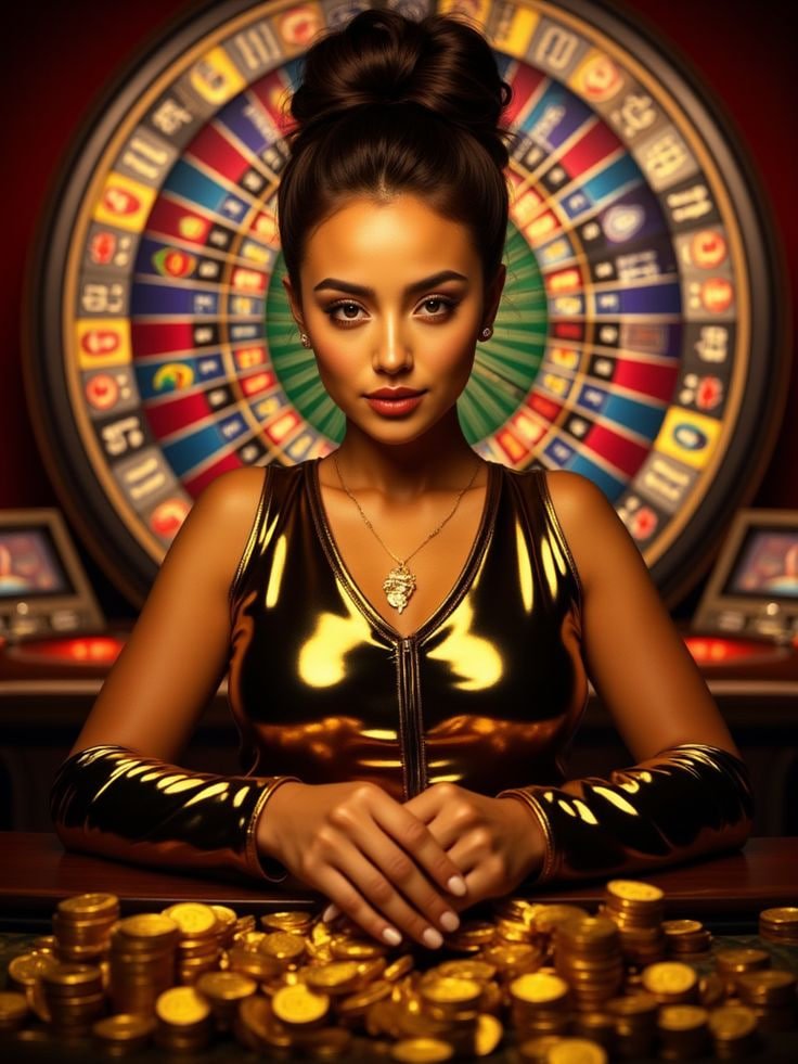 Dealer profesional kami dalam sesi live Mega Wheel Dealer profesional royalhoki77 mengendalikan permainan Mega Wheel